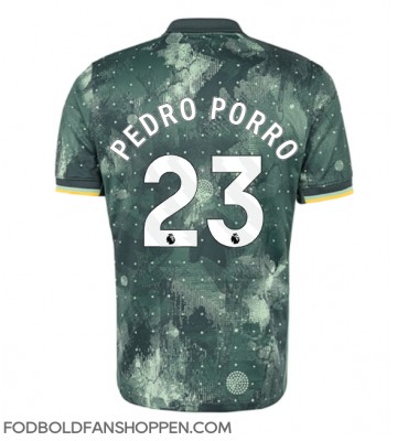 Tottenham Hotspur Pedro Porro #23 Tredjetrøje 2024-25 Kortærmet
